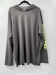 Timberland PRO Wicking Good Hoodie Mens 2XL Gray Logo Original Fit Raglan Sleeve - Picture 1 of 8