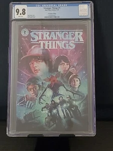 Stranger Things 1 fumetto Glow In The Dark CGC 9.8 SDCC 2019 COME NUOVO! - Foto 1 di 2