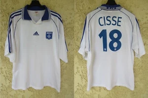 Trikot AJA AUXERRE 1999 2000 CISSÉ Nr. 18 Vintage ADIDAS shirt trikot made in U.K - Bild 1 von 7