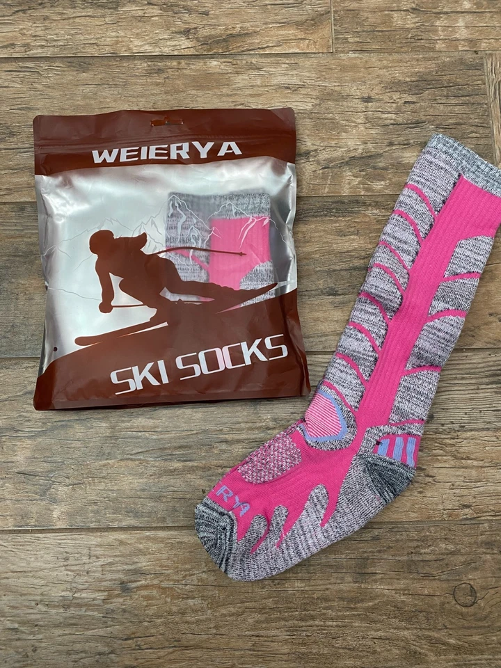 Meias de esqui femininas Weierya tamanho médio - Imagem 1 de 4