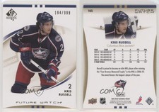 2007-08 SP Authentic Future Watch /999 Kris Russell #165 Rookie RC