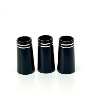 3 pcs .355” Double Silver Ring ferrule fit most of Srixon iron OD: 13.9 mm - Picture 1 of 3