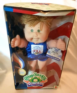 NIB Cabbage Patch Doll Track & Field Olympikids 1996 Rocky Tyler - Picture 1 of 7