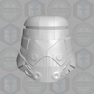 Sith Empire Trooper Custom Kopf für Star Wars Black Series & weitere Figuren - Bild 1 von 1