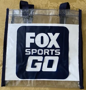 FOX Sports Clear Tote Bag complies with NFL Public Safety Bag Requirements - Picture 1 of 4