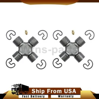 Eje trasero todas las juntas juntas juntas en U 2 piezas para Isuzu Amigo 3,2 L 4x4 tracción trasera 1998-2000 Foto 1 de 4