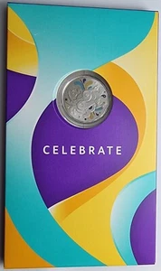 2025 Australia RAM Celebrate UNC Colour 50c Cent Coin In Card - Picture 1 of 6