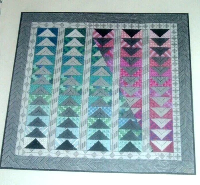 Wild Geese Fly the Gray Scale by Mary Clubb Needlepoint Pattern Chart Graph Book - Image 1 of 2