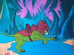 HE-MAN Animation Cel vintage MOTU cartoon production art BATTLE CAT She-Ra I21 - Picture 1 of 2
