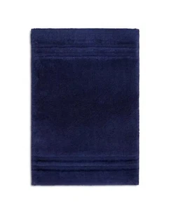 Ralph Lauren Payton Bath Rug 17" X 24" Nautical Navy Spa-Like Luxury Soft Cotton - Picture 1 of 1