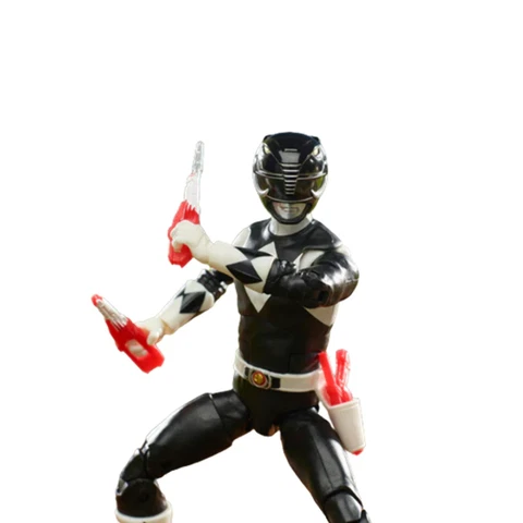 Power Rangers Lightning Collection Mighty Morphin Black Ranger Cover