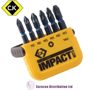 JUEGO DE BROCAS POZI IMPACTO ACERO AZUL 6 PIEZAS 50mm PZ1 PZ2 & PZ3 - T4511 - Imagen 1 de 1