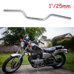 Barra de arrastre cromada manillar rastreador motocicleta 1" para Honda Rebel 250 300 450 500 - Imagen 1 de 12