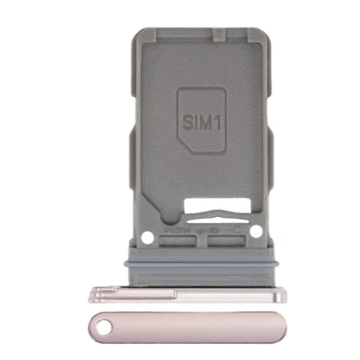 Bandeja de tarjeta SIM única compatible para Samsung Galaxy S21 Plus (rosa fantasma) Foto 1 de 4
