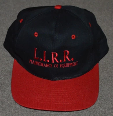 De colección LIRR Mantenimiento de Equipo Snapback Sombrero Long Island Railroad MTA Foto 1 de 4