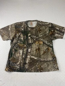 Game Winner Men's Camo T-Shirt Short Sleeve Lightweight Size XL 100% Cotton - Picture 1 of 6