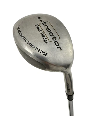 Knight Extractor Accurate Sand Wedge SW Golf Club RH Steel Nice Oversize Head - Image 1 of 4