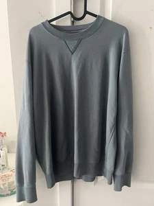 Pre-owned Men's UNIQLO Crewneck Sweater Light Blue Size Large Pullover - Picture 1 of 3