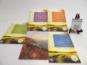 John Baker Celebrate Recovery Participant's Guide 1-4 Booklets & Prayer Journal - Picture 1 of 4