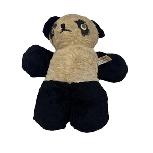 Vintage Antik A Gund Creation Panda Gund Teddybär Plüschtier Stofftier 13 Zoll - Bild 1 von 12