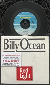 Billy Ocean - Red Light Spells Danger 7'' Vinyl IMPORT 1988 TESTED EX VIDEO CLIP - Picture 1 of 8