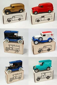 Lotto 6 Banche Die Cast ERTL Ephrata Fair PA Scala 1/25 1989-1993 Camion Pannello Furgonato - Foto 1 di 19