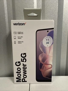 Verizon Motorola Moto G Power 2024 5G 128GB MOTXT2415VPP 8GB RAM Prepaid Phone - Picture 1 of 6