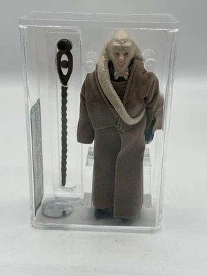 BABERO DE COLECCIÓN KENNER STAR WARS 1983 FORTUNA AFA 85 CASI NUEVO+ TW FORRO VERDE BASTÓN OSCURO Foto 1 de 3