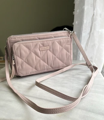 Vera Bradley RFID Deluxe Crossbody CC Wallet Dover Mauve Purse - Image 1 of 4