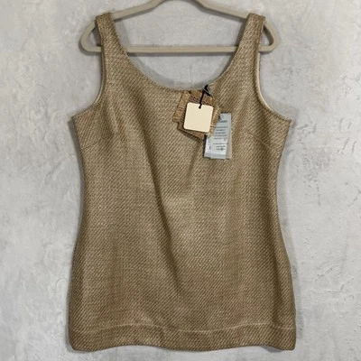 NEW Antonio Melani Style Bungalow Manana Raffia Dress Size 16 Boho Basketweave - Image 1 of 4