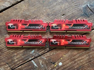 G.Skill Ripjaws X RAM 32gb 4x8 DDR 3 1333 F3-10666CL9D - Picture 1 of 2