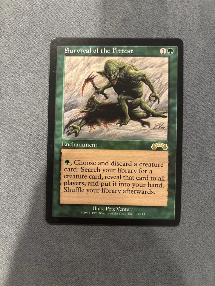 MTG Survival of the Fittest Exodus Regular Rare Card #129 - Image 1 of 4