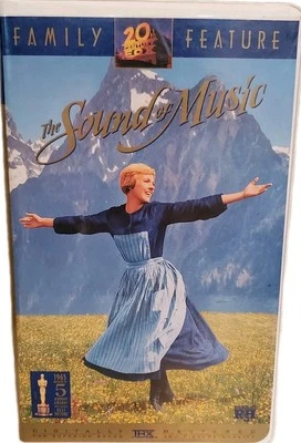 The Sound Of Music [VHS 1996 Clamshell) 1965 Film Julie Andrews Musical - Image 1 of 3