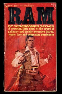 RAM by Winchcombe Taylor * 1962 1st Bantam Paperback Adventure Romance - Picture 1 of 4