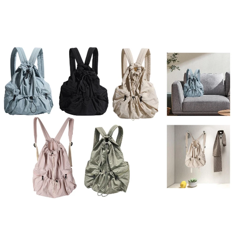 Sac à cordant sac à dos pour les femmes intérieures extérieures voyage - Photo 1/1