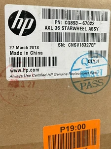 HP - 36 Starwheel And Output Shaft - CQ893-67022 - Afbeelding 1 van 1