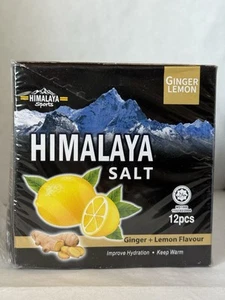 Himalayan Salt Sports Candy Ginger Lemon Throat Soothing Fresh Breath 12pks/Box - Picture 1 of 4