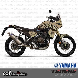 KIT CALCOMANÍAS GRÁFICAS PARA YAMAHA TENERE Ténéré T7 T700 2020 2021 2022 2023 2024 - Imagen 1 de 1