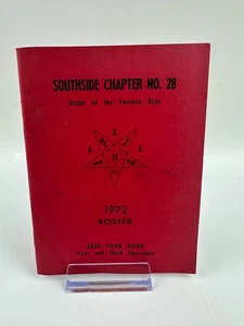 Orden des Oststerns Southside Kapitel Nr. 28 1972 Dienstplan Ephmera - Bild 1 von 9