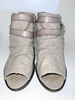 Botines Blowfish B138 1703 para mujer de lona Saddle Rock talla 7 correa de cuero Foto 1 de 4