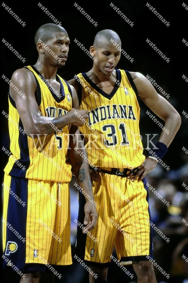 GF849 Jalen Rose - Reggie Miller Indiana Pacers 8x10 11x14 16x20 Photo - Image 1 of 1