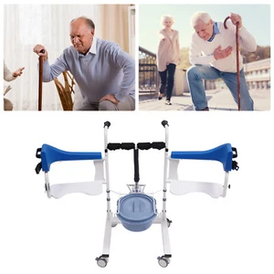 Sollevatore manuale 198 libbre sollevatore paziente sedia a rotelle aiuto trasferimento per WC doccia - Foto 1 di 15