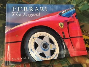 Ferrari The Legend Hardcover Book Magazine by Mark Konig (Author) - Picture 1 of 7