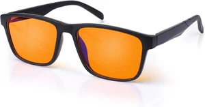 Occhiali Gaming, Occhiali Blue Blocker Sonno,Occhiali Lenti Gialle,Occhiali Luce - Foto 1 di 12