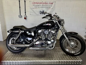 HARLEY DAVIDSON XL1200 XL2 SPORTSTER, 2014/14, ONLY 7198 MILES, BLACK - Picture 1 of 19