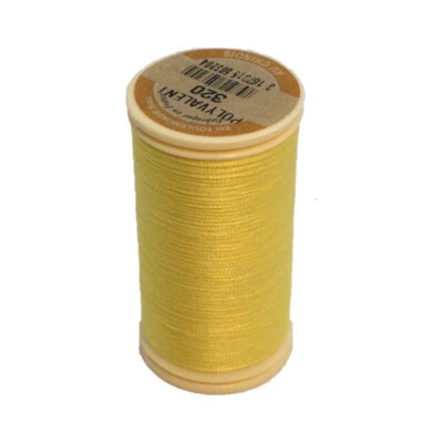 Bobine de Fil polyvalent Polyester Au Chinois 100m 320 Jaune citron - Photo 1/2