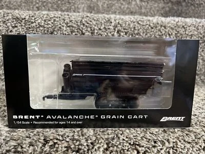 2023 SpecCast BRENT 1198 Avalanche GRAIN CART W/ TRACKS BLACK 1/64 UBC040 🔥 NEW - Image 1 of 3
