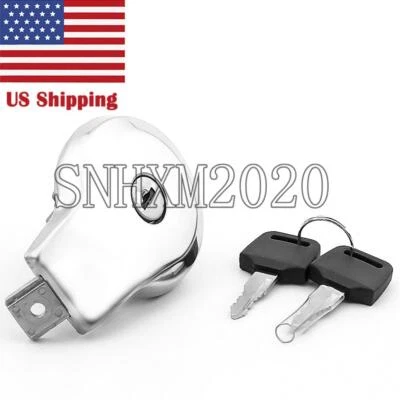 Gas Tank Cap Cover Lock w/Keys For Yamaha Maxim XS XJ 400 550 650 700 750 1100 - Image 1 of 4