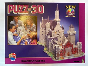 Wrebbit Puzz-3D Bavarian Castle 1000 Piece Puzzle Used - Picture 1 of 2