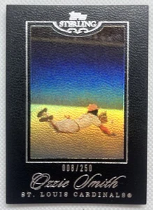 2006 Topps Sterling /250 Ozzie Smith #196 HOF - Picture 1 of 2